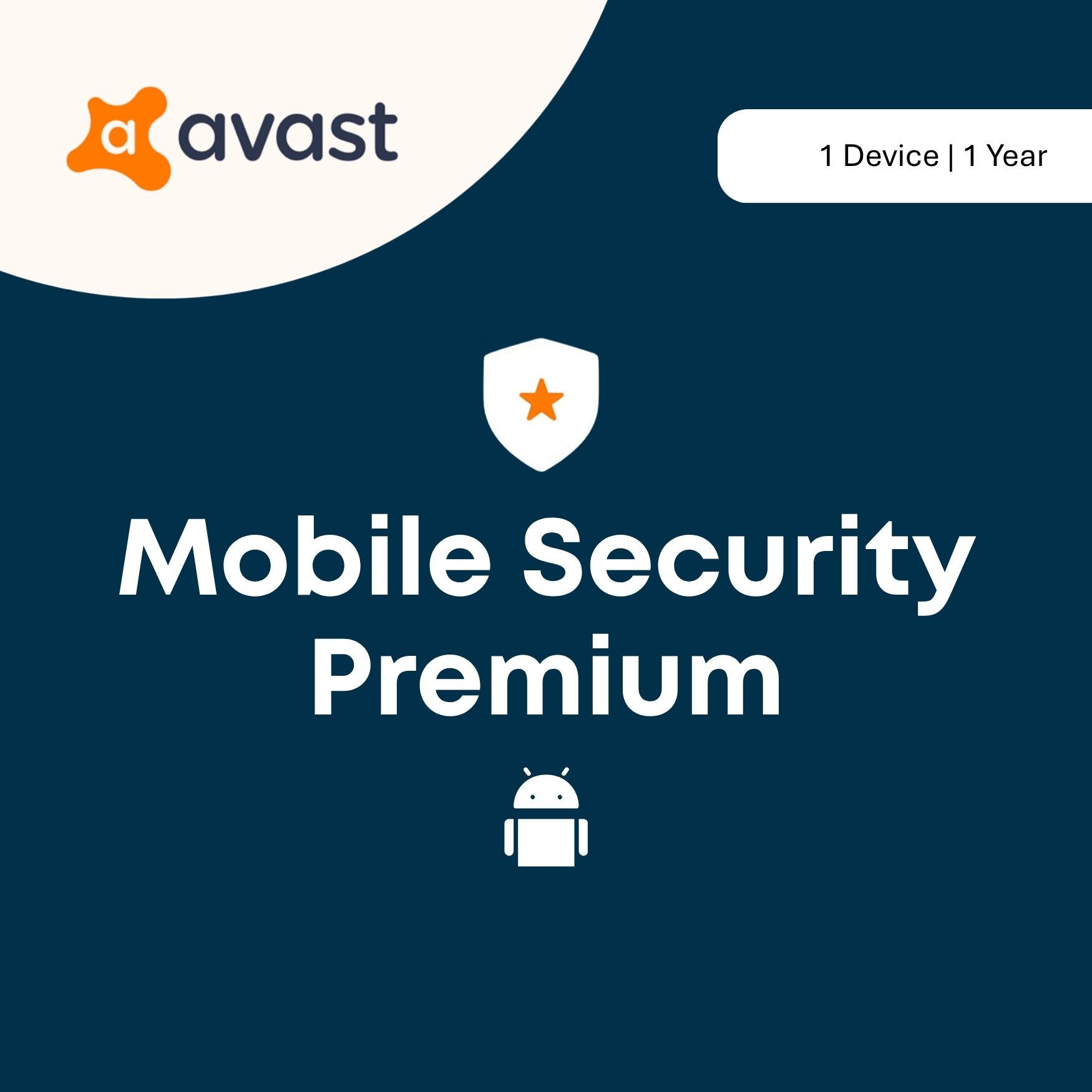 Avast Mobile Security Premium 1 Device - 1 Year product artwork