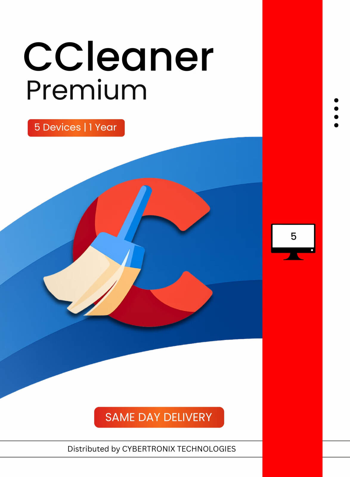 CCleaner Premium (Multi-Device) 5 Devices 1 Year product artwork