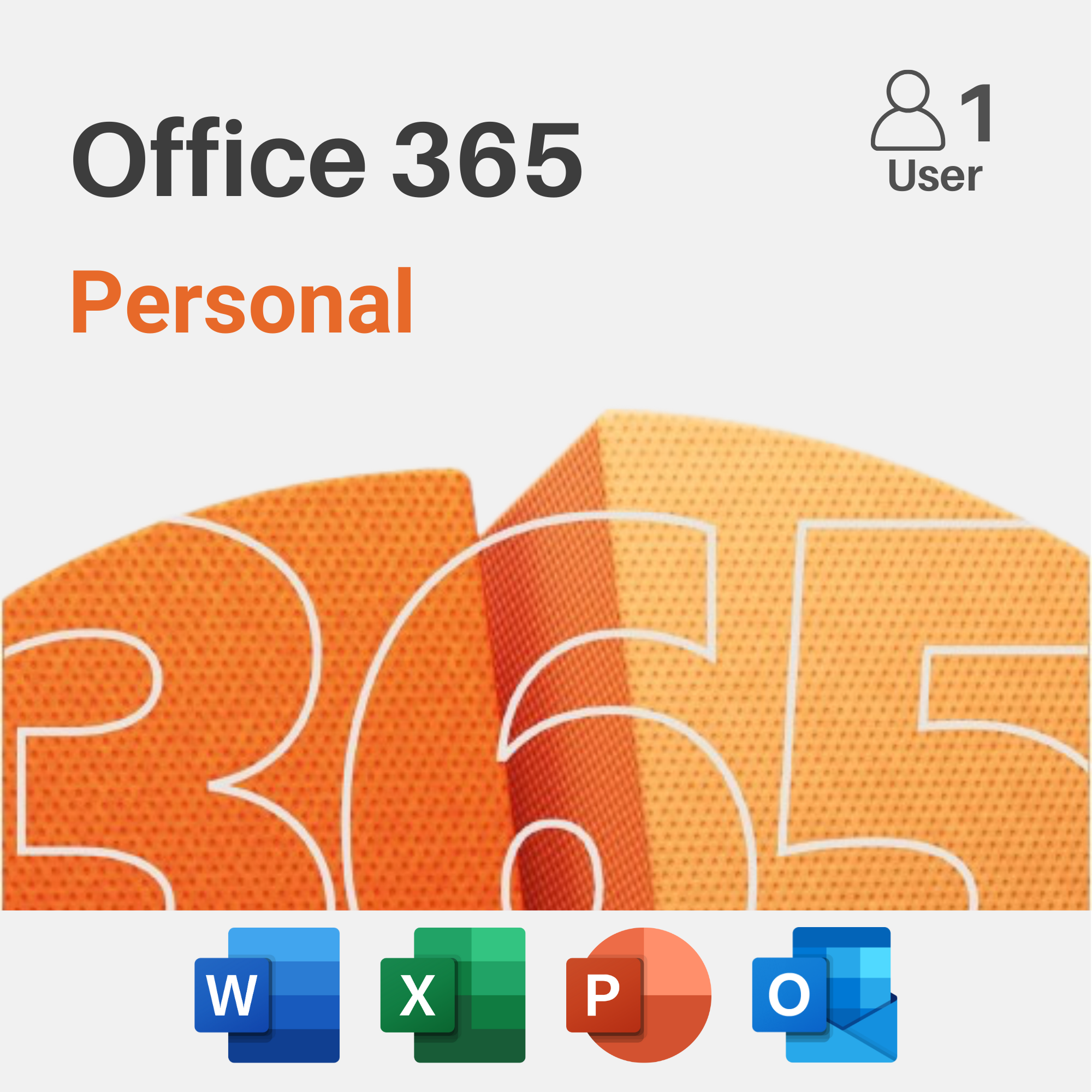 Microsoft 365 Personal (1 Month Subscription) product artwork