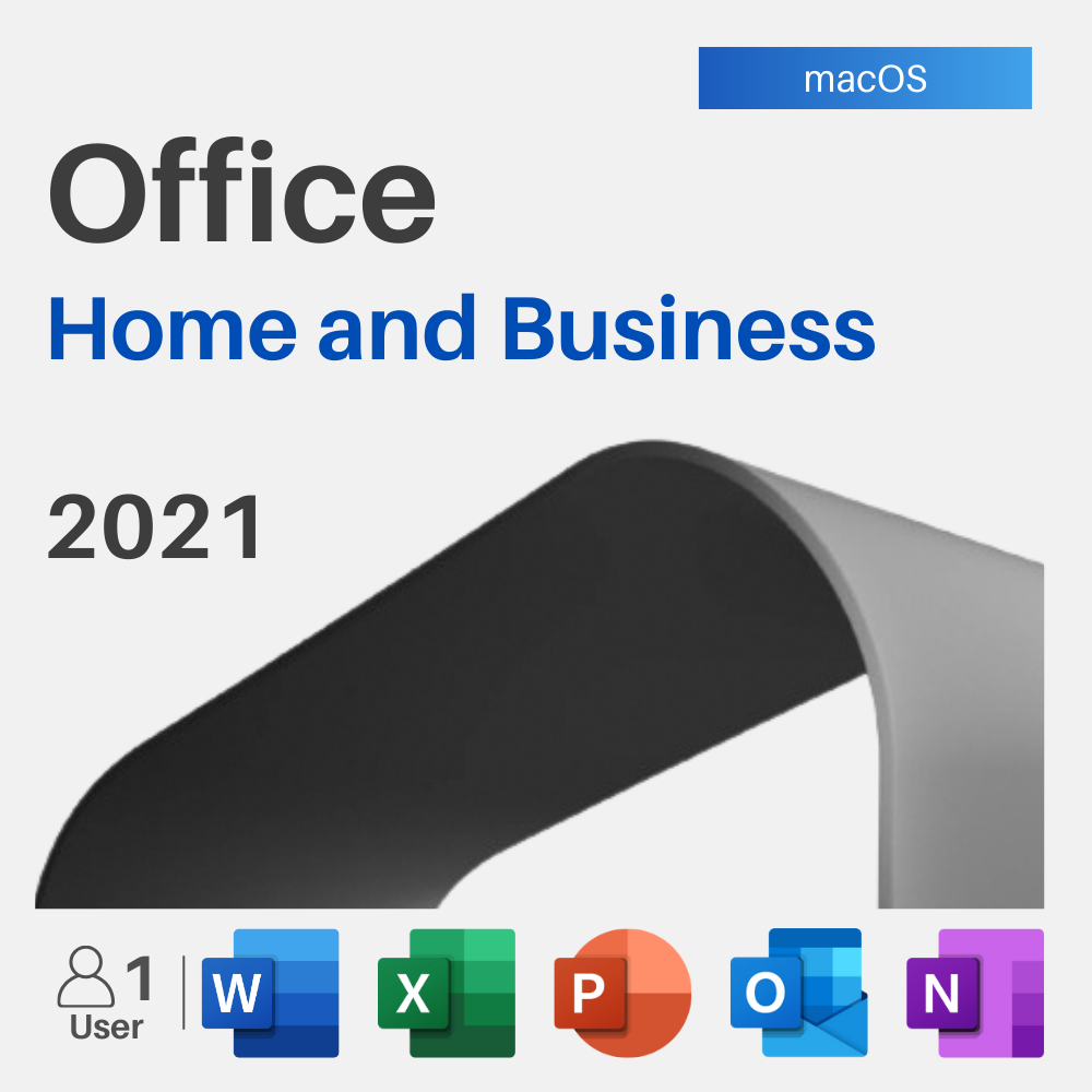 Microsoft Office 2021 Home and Business Product Key - Lifetime - for MAC product artwork