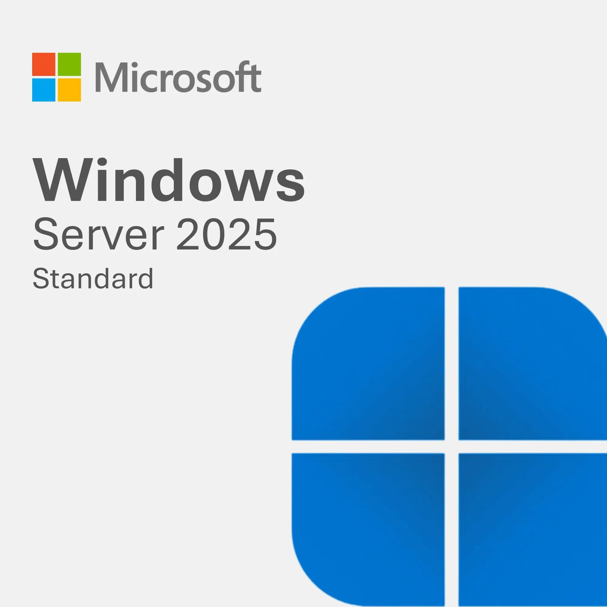 Windows Server 2025 Standard product artwork